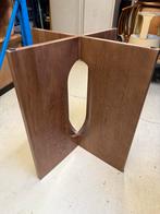 Tafelpoot. Tafelonderstel Japandi stijl massief hout, Ophalen, Zo goed als nieuw