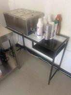 Glazen tafeltje, Ophalen of Verzenden, Glas, Minder dan 55 cm, 45 tot 60 cm