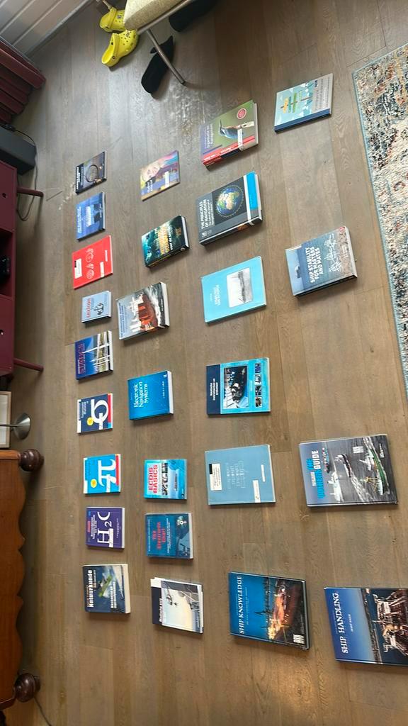 Studieboeken zeevaart / Maritiem officier, Boeken, Schoolboeken, Zo goed als nieuw, Overige vakken, Overige niveaus, Ophalen of Verzenden