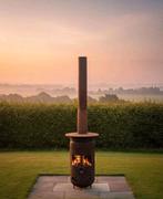 VW Bus Buitenkachel - Sfeervolle Warmte Volkswagen, Tuin en Terras, Tuinhaarden, Ophalen, Gebruikt