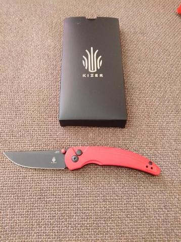 Nieuw zakmes Kizer Chilli Pepper Rood beschikbaar voor biedingen