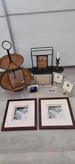 Fotolijstjes, etagiere, kandelaar, Ophalen of Verzenden, Gebruikt, Hout, Minder dan 50 cm