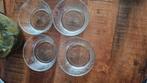 Blomus dessertschaaltjes glazen bakjes, Huis en Inrichting, Keuken | Servies, Glas of Glazen, Gebruikt, Ophalen of Verzenden, Glas