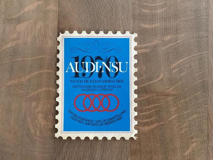 AUDI/NSU Fa. van Oorschot, Postzegels en Munten, Postzegels | Volle albums en Verzamelingen, Nederland, Ophalen of Verzenden