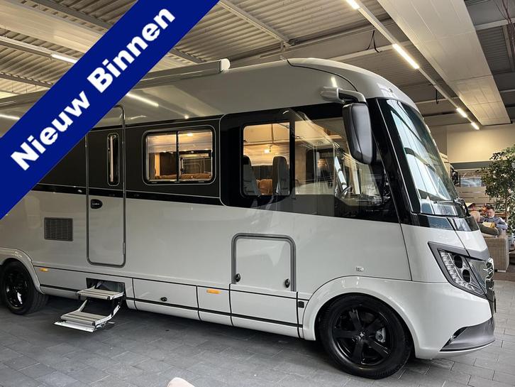 NIESMANN BISCHOFF ARTO 85E GRIJS 180pk Aut Frontkasten F2F, Caravans en Kamperen, Campers, tot en met 2, Integraal, Niesmann+Bischoff