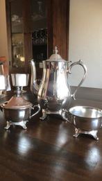 Verzilverd koffie / Int. Silver company USA, Antiek en Kunst, Antiek | Goud en Zilver, Ophalen of Verzenden, Zilver