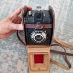 Camera vintage Gevabox + tas, Ophalen, Zo goed als nieuw, Compact, Overige Merken