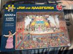 Jan van Haasteren Eurosong contest 1000 stukjes, Ophalen of Verzenden, 500 t/m 1500 stukjes, Zo goed als nieuw, Legpuzzel