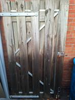 Houten poort deuren, Tuin en Terras, Ophalen, 100 tot 150 cm, Draaipoort, 150 tot 200 cm