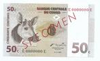 Zaïre 50 cent 1997 SPECIMEN - UNC, Overige landen, Verzenden