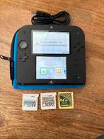 Nintendo 2DS Zwart met Games & Tas, Zwart, 2DS, Ophalen of Verzenden, Gebruikt