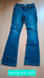 Donkerblauwe spijkerbroek vanilla star w25, Blauw, Ophalen of Verzenden, Zo goed als nieuw, W27 (confectie 34) of kleiner