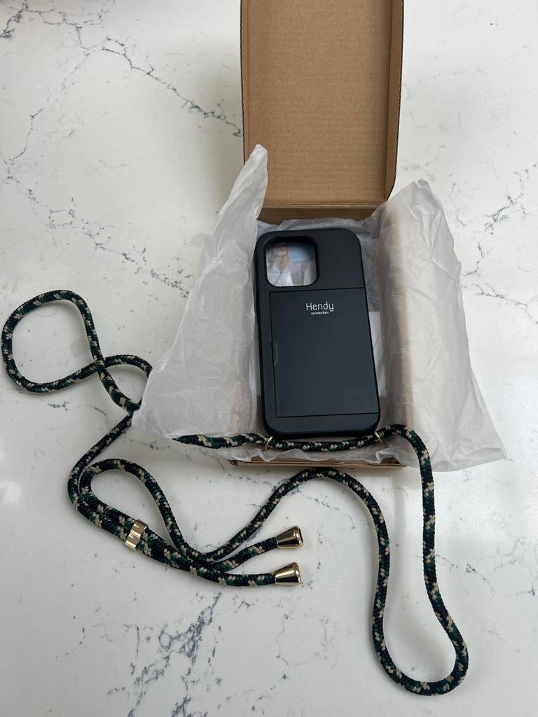 Nieuwe HENDY Amsterdam iPhone 14 Pro zwarte Hoes, Telecommunicatie, Mobiele telefoons | Hoesjes en Frontjes | Apple iPhone, Nieuw