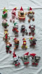 16 Kerst-knuffels; in diverse kleuren, ................., Kinderen en Baby's, Ophalen of Verzenden, Zo goed als nieuw, Overige typen