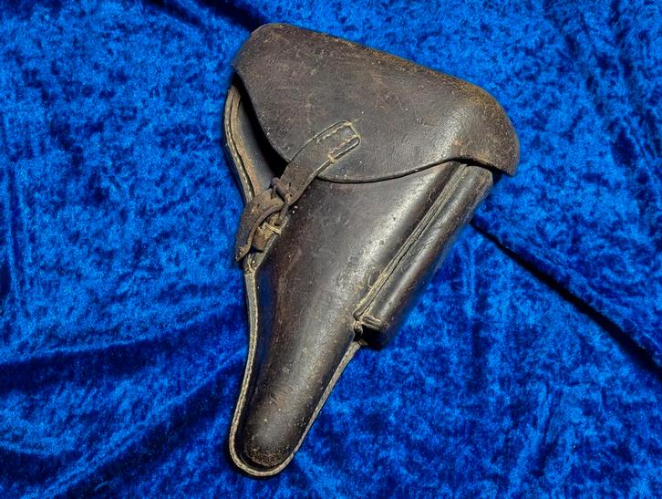 WW2 Gemodificeerde Luger Holster - Snelle Toegang, Verzamelen, Militaria | Tweede Wereldoorlog, Landmacht, Duitsland, Ophalen of Verzenden