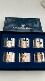 Koninklijke Begeer verzilverde servetringen, Ophalen of Verzenden, Zilver