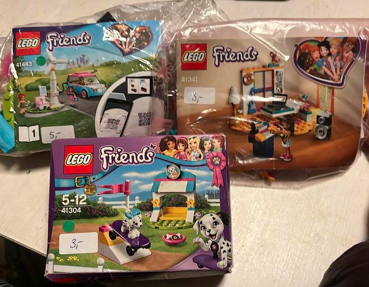 Lego friends schoencadeautjes, Kinderen en Baby's, Speelgoed | Duplo en Lego, Zo goed als nieuw, Lego, Complete set, Ophalen of Verzenden