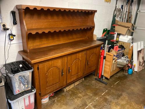 Eikenhouten Buffetkast, weg is weg., Huis en Inrichting, Kasten | Buffetkasten, Gebruikt, 150 tot 200 cm, 50 tot 75 cm, Met deur(en)