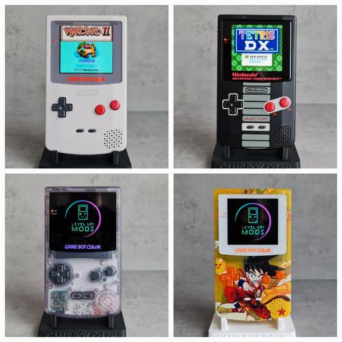Custom Nintendo Gameboy Color Retropixel IPS lcd scherm, Spelcomputers en Games, Spelcomputers | Nintendo Game Boy, Game Boy Color