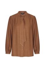 Nieuwe collectie zilch blouse met 50%korting, Kapellestraat 13 sluis, Bubbles, Bruin, Maat 46/48 (XL) of groter