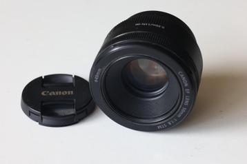Canon EF 50mm f/1.8 stm  beschikbaar voor biedingen