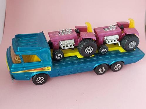 TRACTOR TRANSPORTER MATCHBOX K-21 ONBESPEELD, Hobby en Vrije tijd, Modelauto's | 1:43, Zo goed als nieuw, Auto, Matchbox, Ophalen of Verzenden
