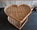Riviera Maison etagere rattan hart, Huis en Inrichting, Ophalen of Verzenden, Zo goed als nieuw