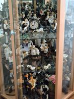 Vitrine kast met laurel en hardy, Verzamelen, Beelden en Beeldjes, Ophalen, Zo goed als nieuw