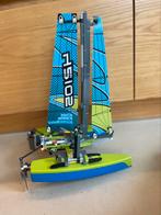 Lego technic catamaran, Complete set, Ophalen of Verzenden, Lego, Zo goed als nieuw