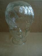 Vintage glazen hoofd, jongen. voor bijv. koptelefoon, hoed, Ophalen of Verzenden, Overige typen