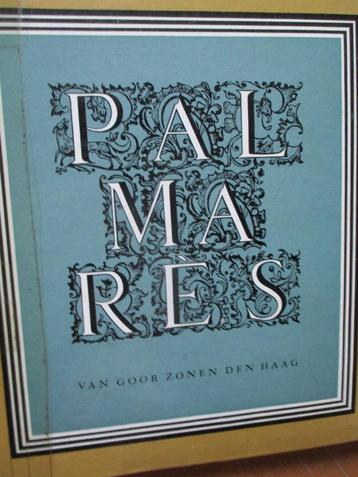 J. W. van der Walle "Palmares"; een Bundel Franse gedichten  beschikbaar voor biedingen