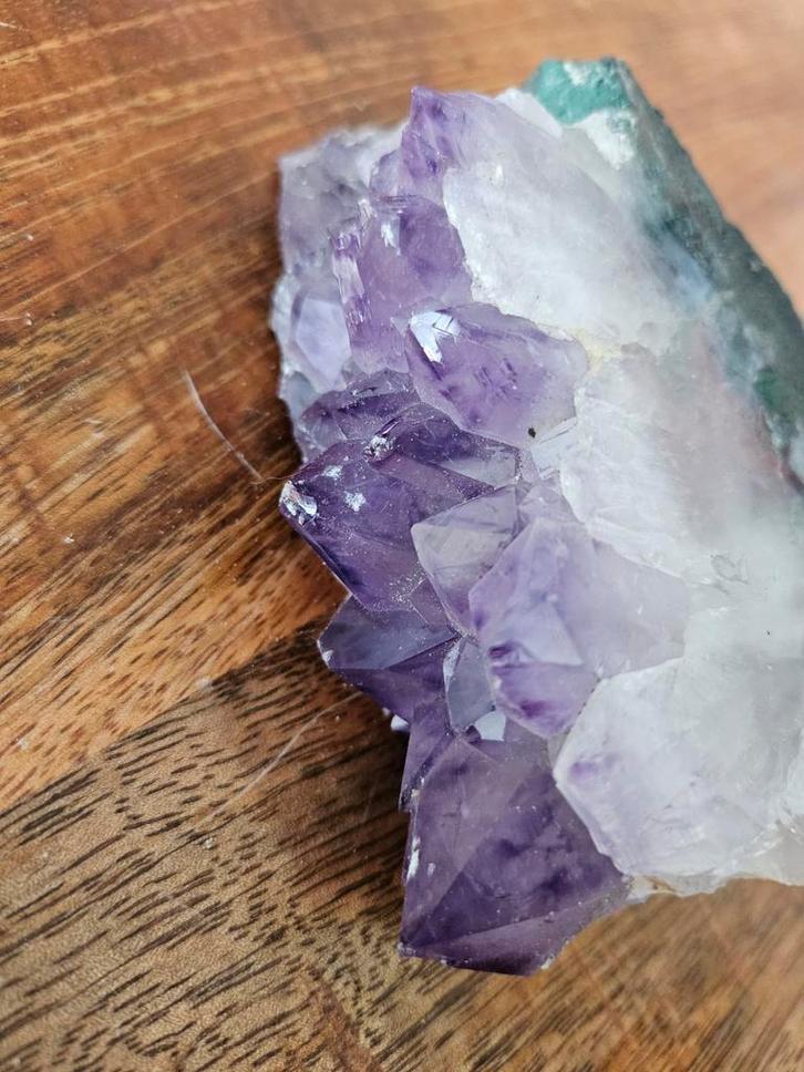Amethist Cluster - Prachtig Paars Kristal, Verzamelen, Mineralen en Fossielen, Ophalen of Verzenden
