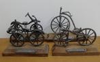 8 tinnen miniatuur fietsen, Ophalen of Verzenden, Zo goed als nieuw