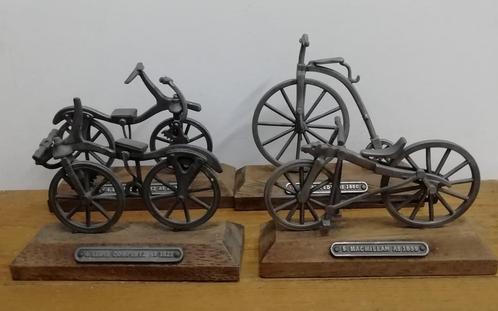 8 tinnen miniatuur fietsen, Verzamelen, Overige Verzamelen, Zo goed als nieuw, Ophalen of Verzenden