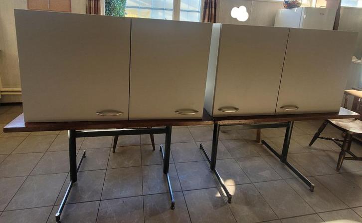 keuken bovenkasten, Huis en Inrichting, Keuken | Keukenelementen, Nieuw, Minder dan 100 cm, 200 cm of meer, 25 tot 50 cm, Grijs