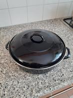 Juspan nieuw 28 cm, Huis en Inrichting, Keuken | Potten en Pannen, Ophalen, Zo goed als nieuw, Gietijzer, Koekenpan of Braadpan
