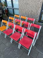 Klapstoelen pocket75, Huis en Inrichting, Stoelen, Ophalen of Verzenden, Zo goed als nieuw, Rood, Vijf, Zes of meer stoelen