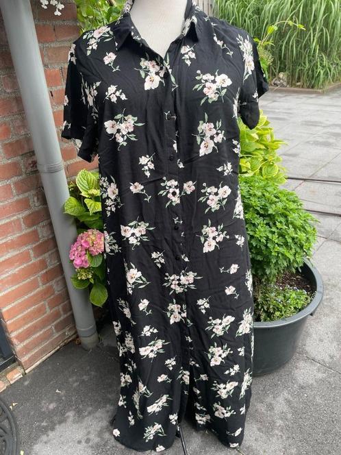 Vero Moda jurk/blouse mt 48, Kleding | Dames, Grote Maten, Zo goed als nieuw, Jurk, Zwart, Ophalen of Verzenden