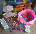 Barbie poolside party VINTAGE, Ophalen of Verzenden, Gebruikt, Barbie