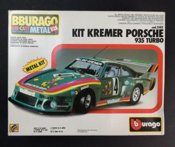 Porsche 935 Turbo 1:24 Die-Cast Metal VAILLANT BBURAGO Italy beschikbaar voor biedingen