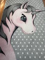 Superleuk unicorn tapijt, Ophalen, Gebruikt, 150 tot 200 cm, 200 cm of meer