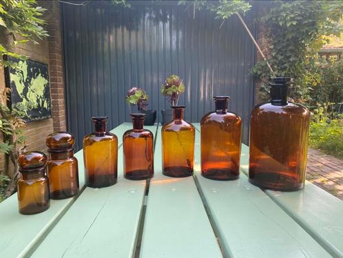 Apotheker potten 7 stuks, Antiek en Kunst, Antiek | Keramiek en Aardewerk, Ophalen