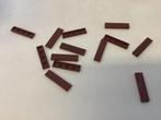 Lego tegel 1x4 bruin, Ophalen of Verzenden, Gebruikt, Losse stenen, Lego