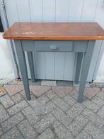 Sidetable kaptageltje haltafeltje tafeltje, Gebruikt, Ophalen of Verzenden, 75 cm of meer, 60 cm of meer