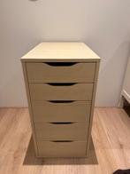IKEA ladekast Alex, Ophalen, Minder dan 50 cm, 5 laden of meer, Eikenhout
