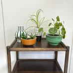 Bamboe manou open rek kast boekenkast rek rotan bohemian, Huis en Inrichting, Vintage Bohemian, 100 tot 150 cm, 50 tot 100 cm