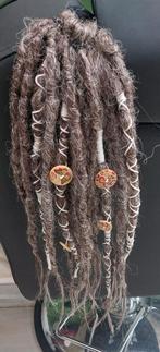 Handgemaakte dreads aan elastiek, Sieraden, Tassen en Uiterlijk, Uiterlijk | Haarverzorging, Ophalen of Verzenden, Nieuw