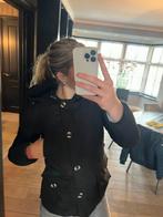 Gewilde airforce jas, Kleding | Dames, Jassen | Winter, Maat 38/40 (M), Airforce, Verzenden, Zwart