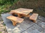 Picknickbank | picknicktafel | clubbank, Tuin en Terras, Nieuw, Rechthoekig, Ophalen of Verzenden, Hout