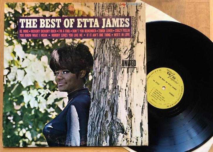 ETTA JAMES - The best of Etta James ( LP ), Cd's en Dvd's, Vinyl | R&B en Soul, Gebruikt, Soul of Nu Soul, 1960 tot 1980, 12 inch